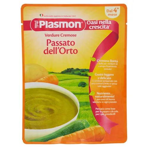 Plasmon Bontà Della Mamma Passato Di Verdure Miste 180 g