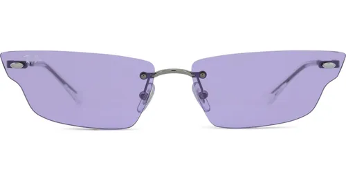 Ray-Ban Anh RB3731 004/1A 66 - rechteckig sonnenbrillen, unisex, grau