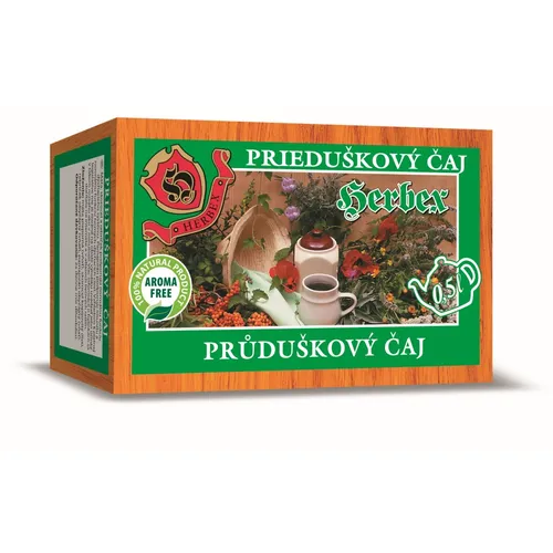 Herbex Průduškový čaj 20x3g sáčků