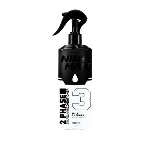 Kondicioner na vlasy a bradu Nishman 2phase Milk Therapy 400ml