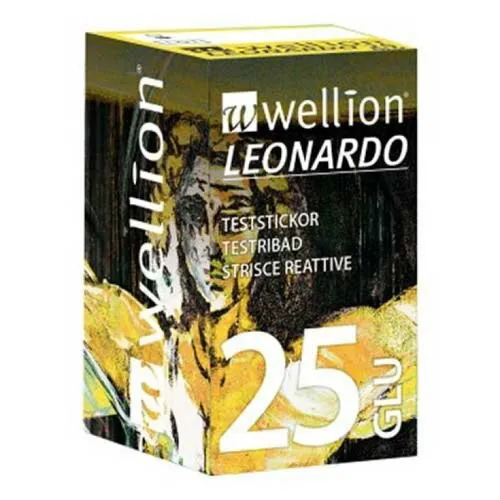 Wellion Leonardo Strisce Glic 25