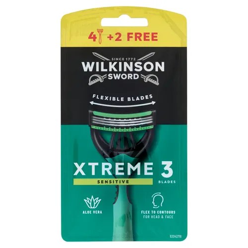 Rasoio Wilkinson Xtreme3 Sensit 6pz