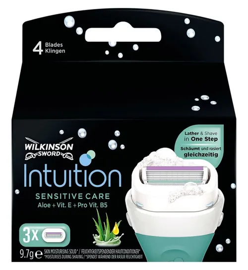 Wilkinson Intuition Sensitive 2In1 Lame X3