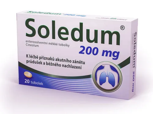 Soledum 200mg 20 měkkých tobolek