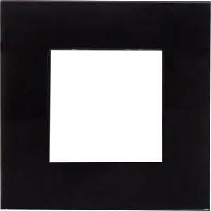 KBsound EIS In-Wall Glassramme enkel 45mm Sort - 6403622