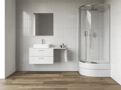 Sprchový kút čtvrtkruh 90x90 cm Ravak Blix II 3BM70C40Z1