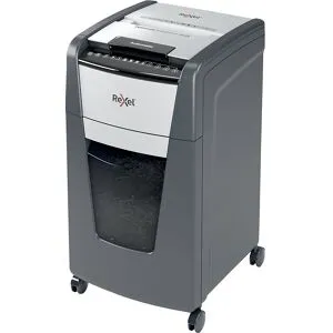 Rexel Destruidor de documentos Optimum AutoFeed+ 300X, volume coletável 60 l, partículas, 10 folhas