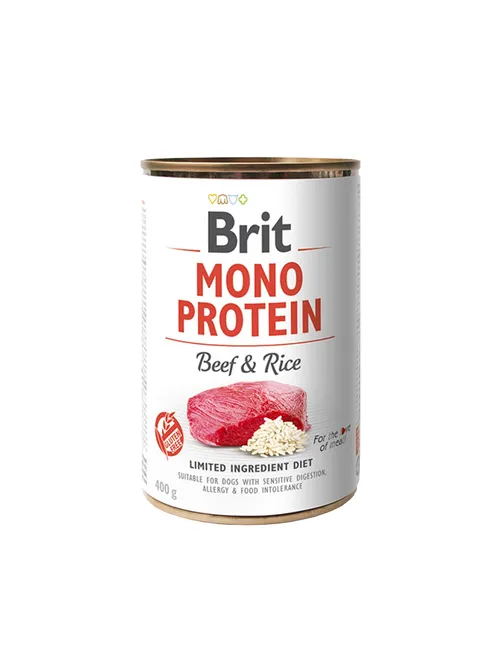 Brit Mono Protein Beef & Rice 400 g