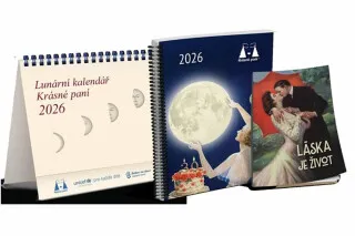 Lunární kalendář Krásné paní 2026 - Žofie Kanyzová