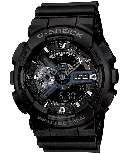 G-SHOCK Uhr GA-110-1B by CASIO | Schwarz