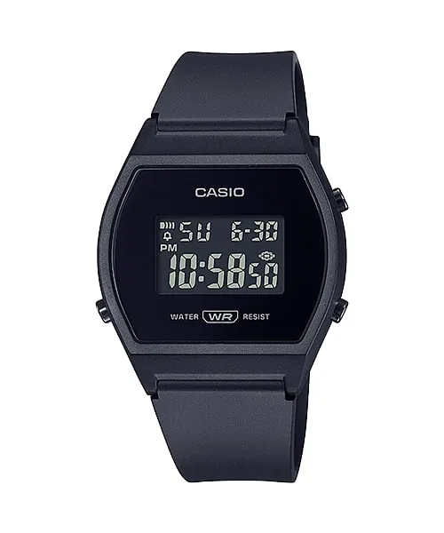 CASIO Timeless Collection Uhr LW-204-1B | Schwarz