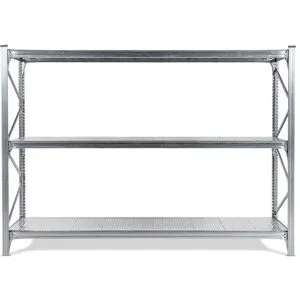 Gerdmans Varastohylly Maxi, perusosa, LxSxK 2786x800x2000 mm, galvanoidut hylly