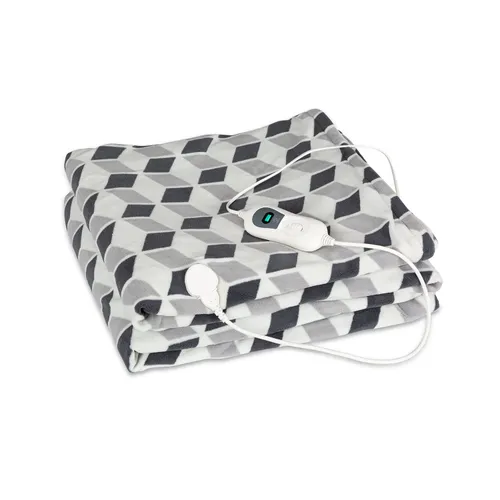 Klarstein Dr. Watson XXL Heizdecke 3 Stufen waschbar 200x180cm Mikroplüsch