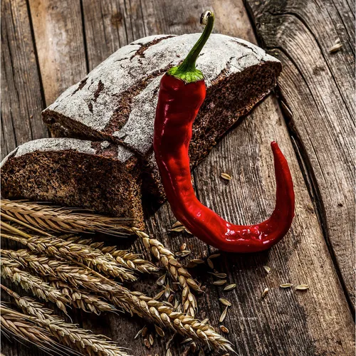 Monee OBRAZ NA SKLE, jídlo a pití, 30/30 cm