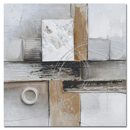 Monee OLEJOMALBA, abstraktní, 30/30 cm