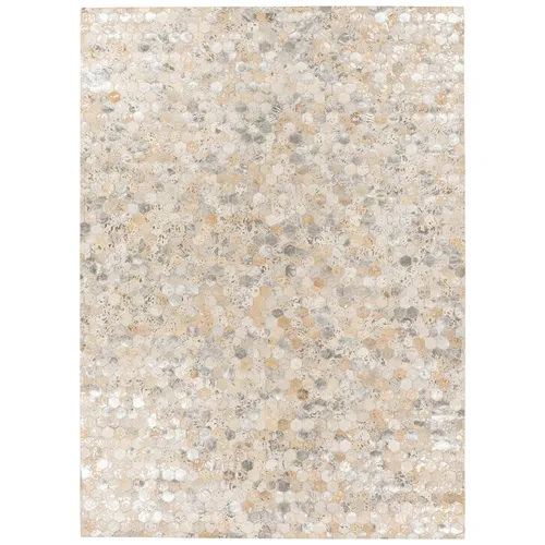 XXXL KOŽENÝ KOBEREC, 120/170 cm, barvy stříbra