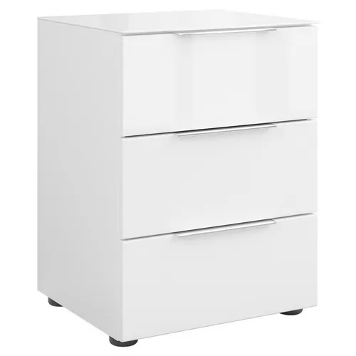 XXXL NOČNÍ STOLEK, bílá, 45/60/40 cm