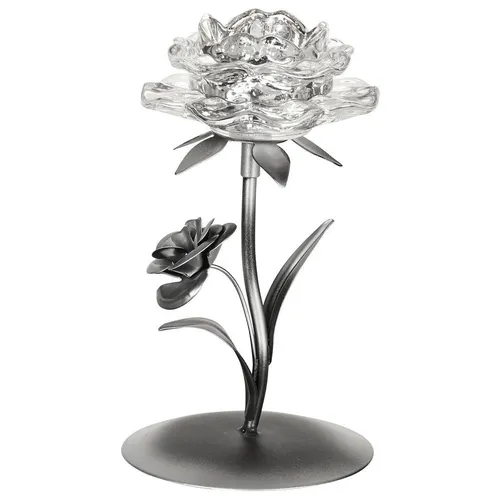 Ambia Home SVÍCEN NA ČAJOVOU SVÍČKU kov, sklo