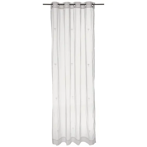 Joop! ZÁVĚS S OČKY, poloprůhledné, 140/250 cm