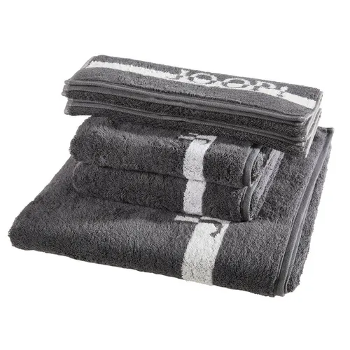 Joop! SADA RUČNÍKŮ A OSUŠEK, šedá, tmavě šedá
