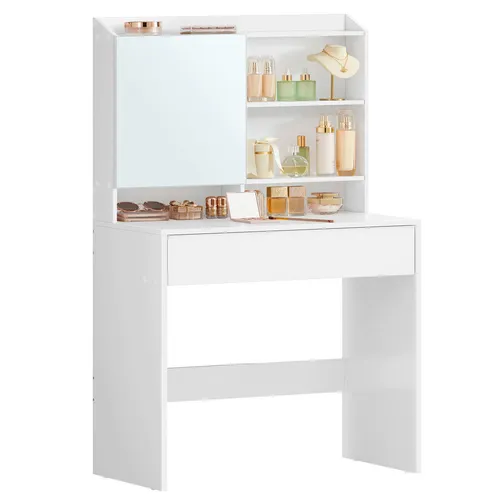 Boxxx TOALETNÝ STOLÍK, biela, 70/40/136 cm