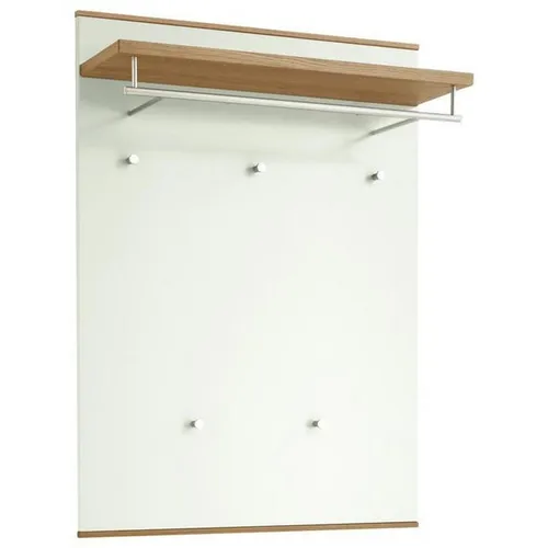 Novel ŠATNÍ PANEL, bílá, barvy dubu, 80/109/27 cm