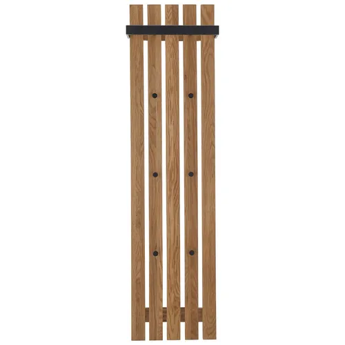 XXXL ŠATNÍ PANEL, přírodní barvy, černá, dub, 40/150/22 cm