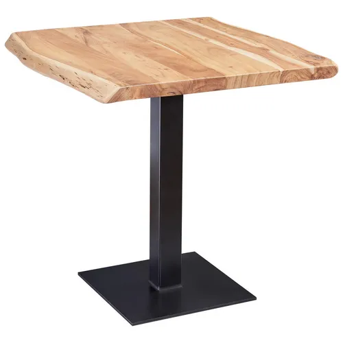 MID.YOU JÍDELNÍ STŮL, akácie, přírodní barvy, 80/75/75 cm