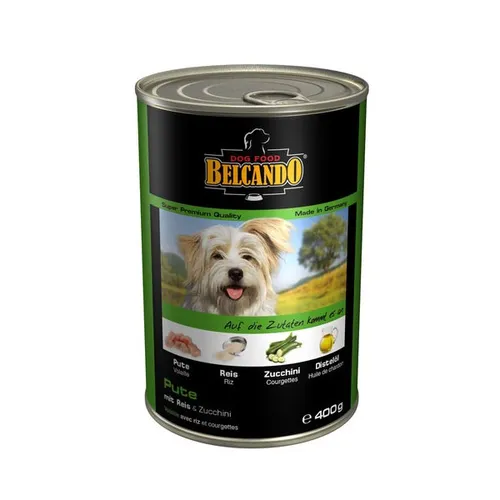 Belcando konzerva krůtí maso s rýží a cuketami 12 x 400 g