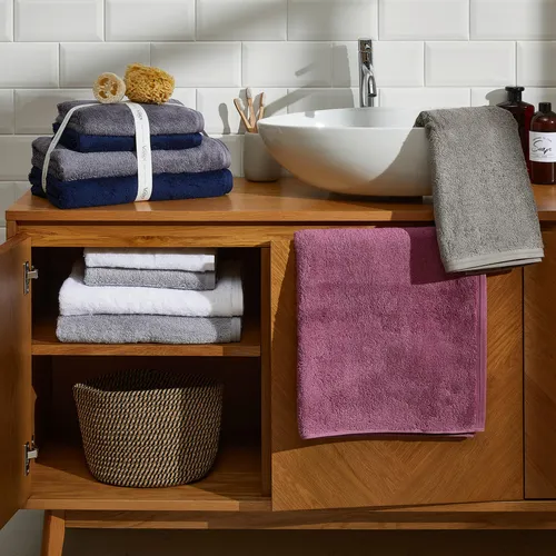 Vossen SADA RUČNÍKŮ A OSUŠEK, modrá, tmavě šedá