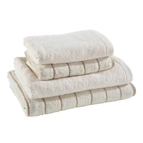 Cawoe SADA RUČNÍKŮ A OSUŠEK, přírodní barvy