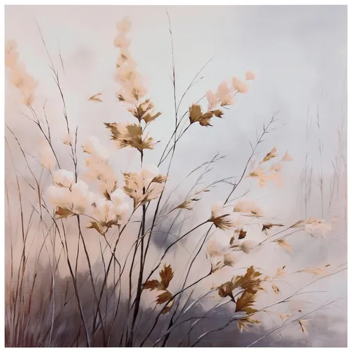 XXXL OBRAZ NA KOVU, rostliny, 30/30/2 cm