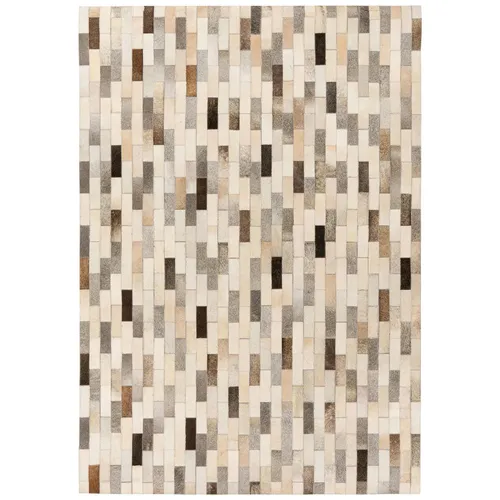 XXXL KOŽENÝ KOBEREC, 120/170 cm, šedá