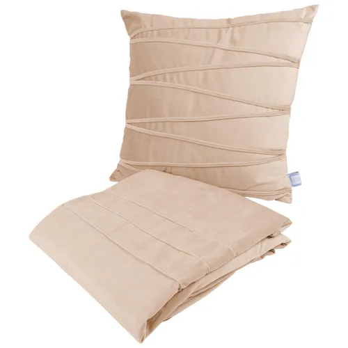 XXXL MĚKKÁ PŘIKRÝVKA A POLŠTÁŘ, polyester,