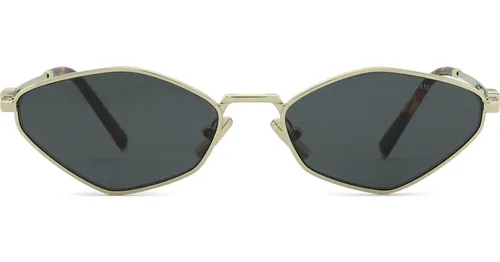 Miu Miu 0MU 56ZS ZVN5S0 56 - rektangelt solbriller, til hende, guld