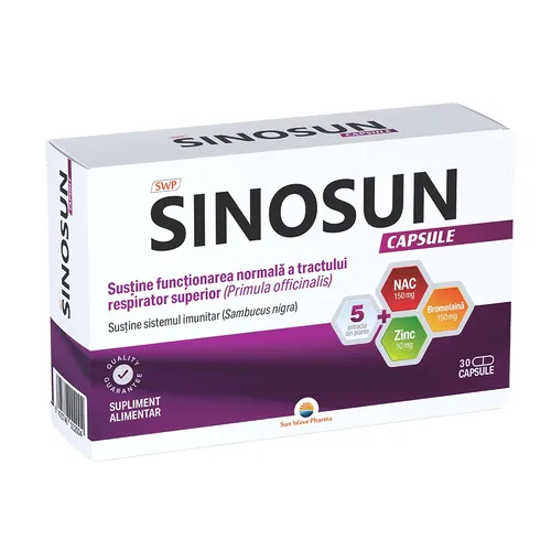 Sinosun, 30 capsule, Sun Wave Pharma