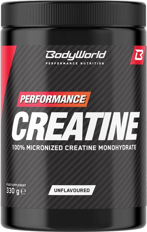 BodyWorld Micronized Creatine 330 g orange