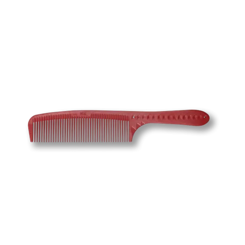 Barber Hrebeň červený J201 JRL Barbering Comb 7.6" RED
