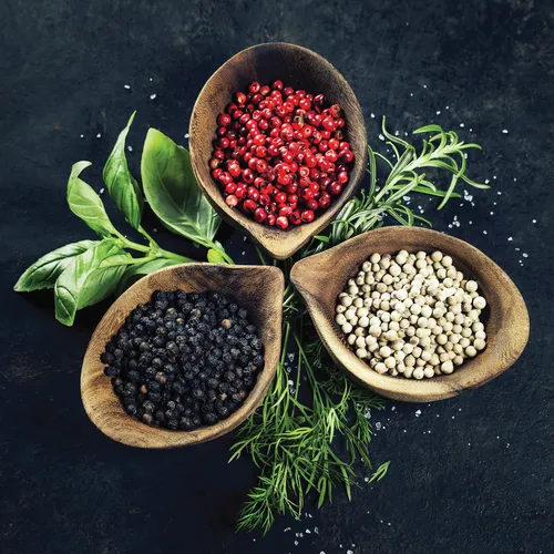 Euroart OBRAZ NA SKLE, koření, 20/20/1,40 cm