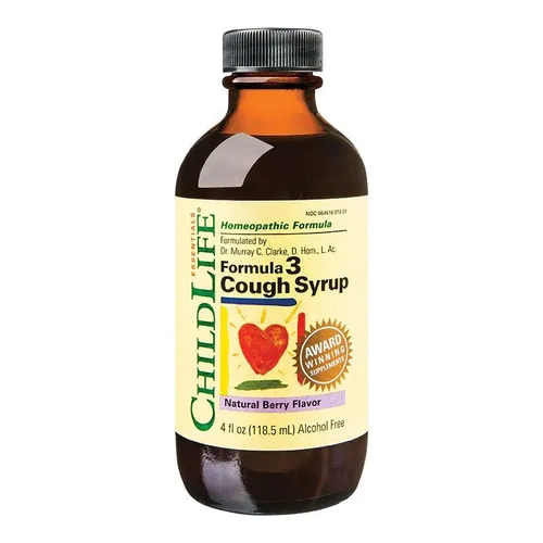 Cough Syrup gust de fructe Childlife Essentials, 118.5 ml, Secom