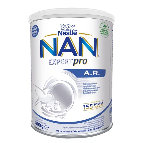 Nestle NAN Expert Pro AR,800g – Formula Speciala Antiregurgitare de la Nastere