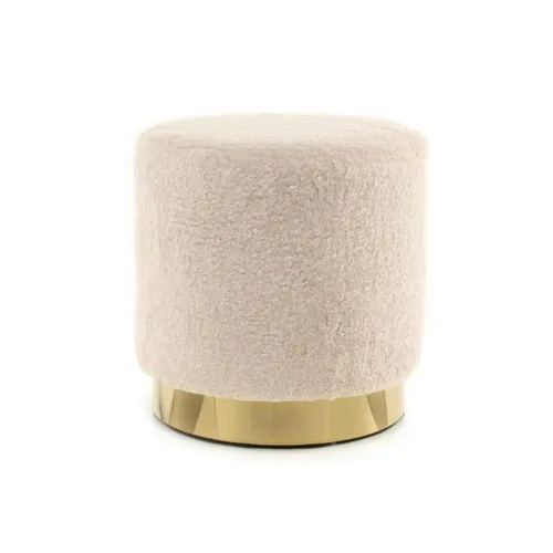 XXXL TABURET, kov, textil, 35/35/35 cm