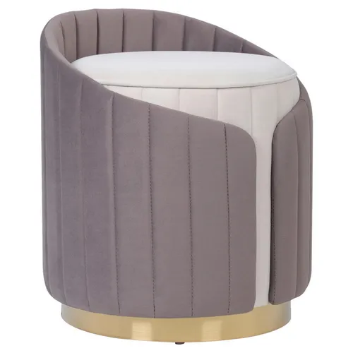 MID.YOU TABURET, textil, 40/45 cm