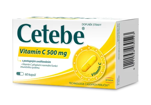 Cetebe imunity Plus Vitamin C 60 kapslí