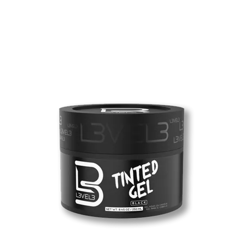 Čierny gél na vlasy LV3 Tinted Gel Black 250ml