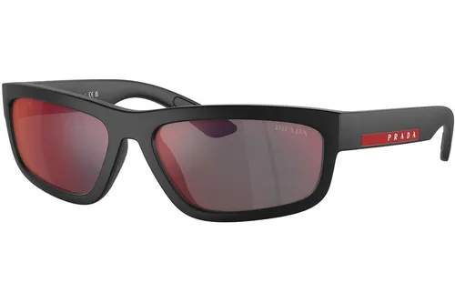 Prada Linea Rossa PS05ZS DG008F, Černé, Materiál 0, Pánské sluneční brýle