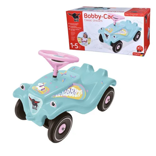 BIG Auto odrážadlo Bobby Car Classic Jednorožec