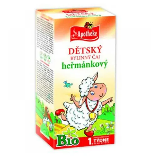 APOTHEKE Dětský čaj BIO heřmánkový 20 sáčků