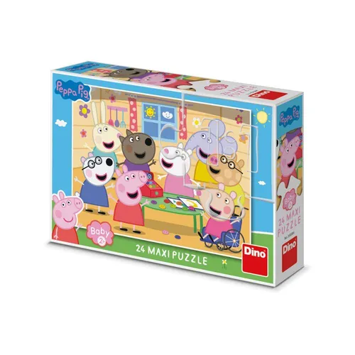 Dino Peppa Pig: Obchod Puzzle 24 dielikov maxi