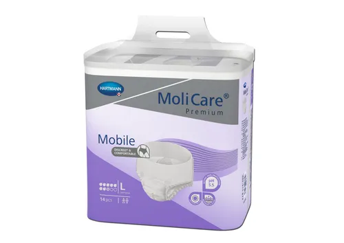 Inkontinenční kalhotky natahovací MoliCare Mobile 8k L 14ks
